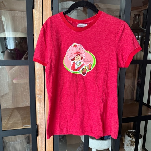 Vintage 2002 Strawberry shortcake tee tshirt y2k nostalgia 90s short sleeve baby - Picture 1 of 8